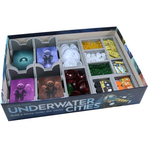 Box Insert: Underwater Cities & New Discoveries Expansion 2 Box Insert: Underwater Cities & New Discoveries Expansion - Image 2
