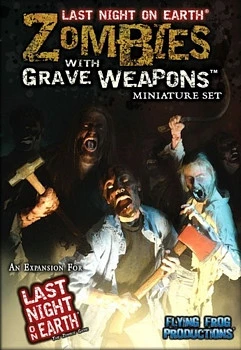 Last Night On Earth: Zombies With Grave Weapons Miniatures Set 3 Last Night On Earth: Zombies With Grave Weapons Miniatures Set - Image 3