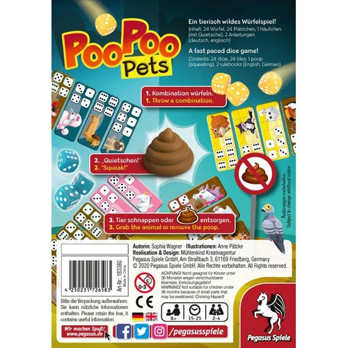 Pegasus Spiele Poo Poo Pets 2 Pegasus Spiele Poo Poo Pets - Image 2