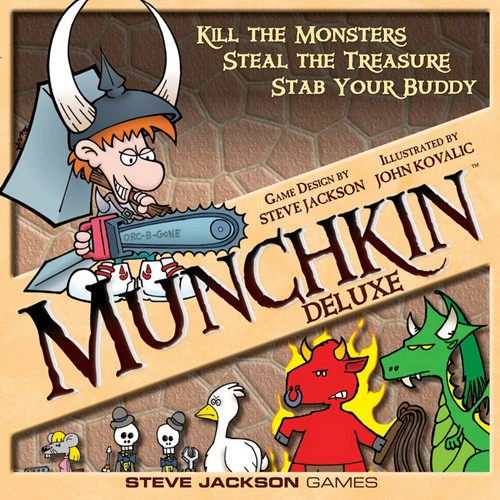 Steve Jackson Games Munchkin Deluxe 1 Steve Jackson Games Munchkin Deluxe