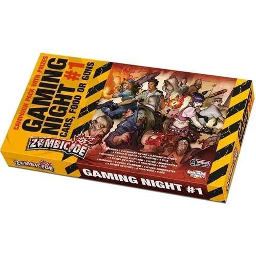 Zombicide: Gaming Night #1 - Cars, Food, Or Guns 1 Zombicide: Gaming Night #1 - Cars, Food, Or Guns