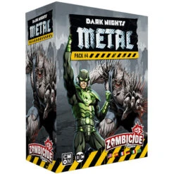 Zombicide 2E: Dark Nights Metal Pack #4 Survivors & Abominations Set