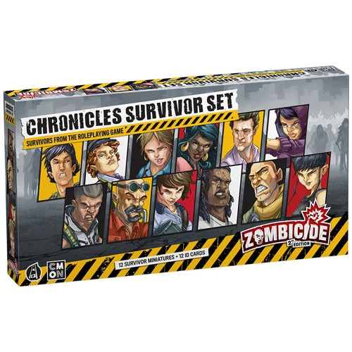 Zombicide 2E: Chronicles Survivor Set 1 Zombicide 2E: Chronicles Survivor Set