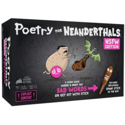 EXPLODING KITTENS Poetry For Neanderthals: NSFW Edition