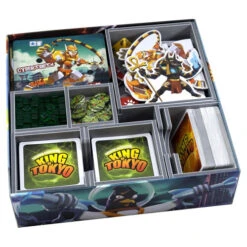 Box Insert: King Of Tokyo Or King Of New York & Expansions