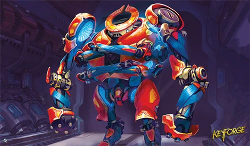 Fantasy Flight Games KeyForge: Titan Guardian Playmat 1 Fantasy Flight Games KeyForge: Titan Guardian Playmat