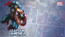 Fantasy Flight Games Marvel Champions LCG: Captain America Playmat