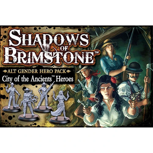 Shadows Of Brimstone: City Of The Ancients - Alt Gender Hero Pack 1 Shadows Of Brimstone: City Of The Ancients - Alt Gender Hero Pack