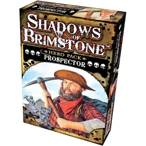 Shadows Of Brimstone: Prospector Hero Pack 1 Shadows Of Brimstone: Prospector Hero Pack