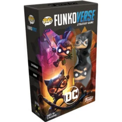 Funkoverse Strategy Game: DC Comics 101 2-Pack (Catwoman & Robin)