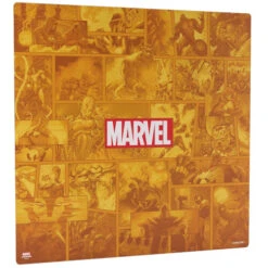 Gamegenic Marvel Champions XL Game Mat: Marvel Art Orange