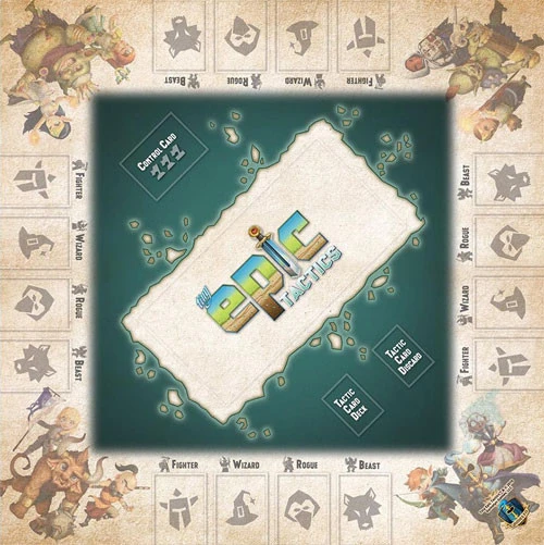 Tiny Epic Tactics: Game Mat 1 Tiny Epic Tactics: Game Mat