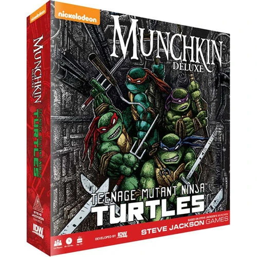 Munchkin Teenage Mutant Ninja Turtles Deluxe 1 Munchkin Teenage Mutant Ninja Turtles Deluxe