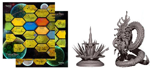 Cthulhu Wars: Shaggai Map 1 Cthulhu Wars: Shaggai Map