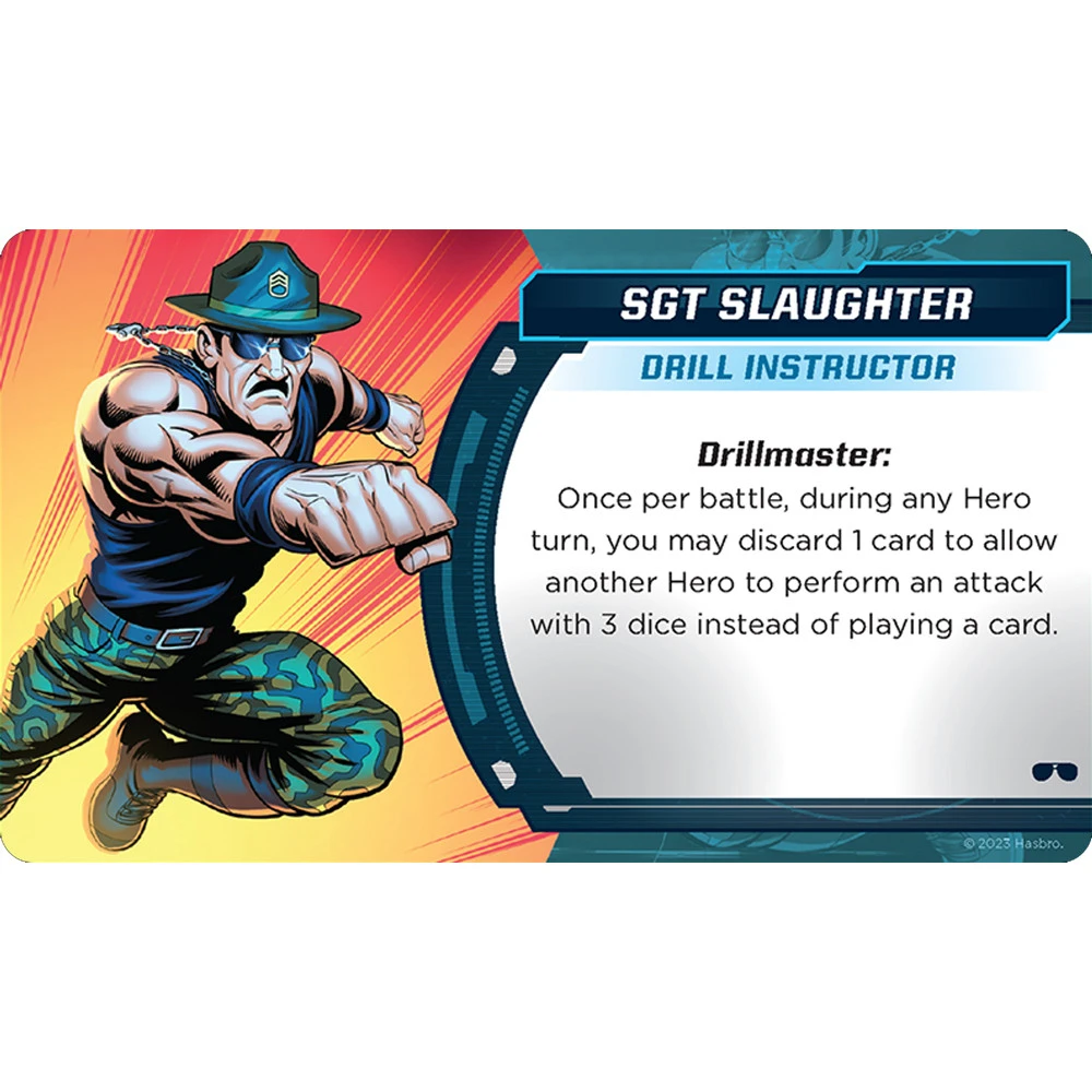 G.I. JOE: Mission Critical - Sgt Slaughter Figure Pack 2 G.I. JOE: Mission Critical - Sgt Slaughter Figure Pack - Image 2