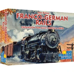 Rio-Grande-Games Gulf, Mobile, & Ohio: Franco-German Rails Expansion