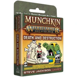 Steve Jackson Games Munchkin Warhammer Age Of Sigmar: Death & Destruction Expansion