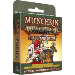 Steve Jackson Games Munchkin Warhammer Age Of Sigmar: Chaos & Order Expansion