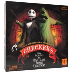 USAopoly Checkers: The Nightmare Before Christmas